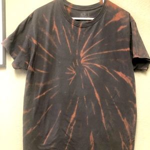 Bleach tie dye men’s shirt